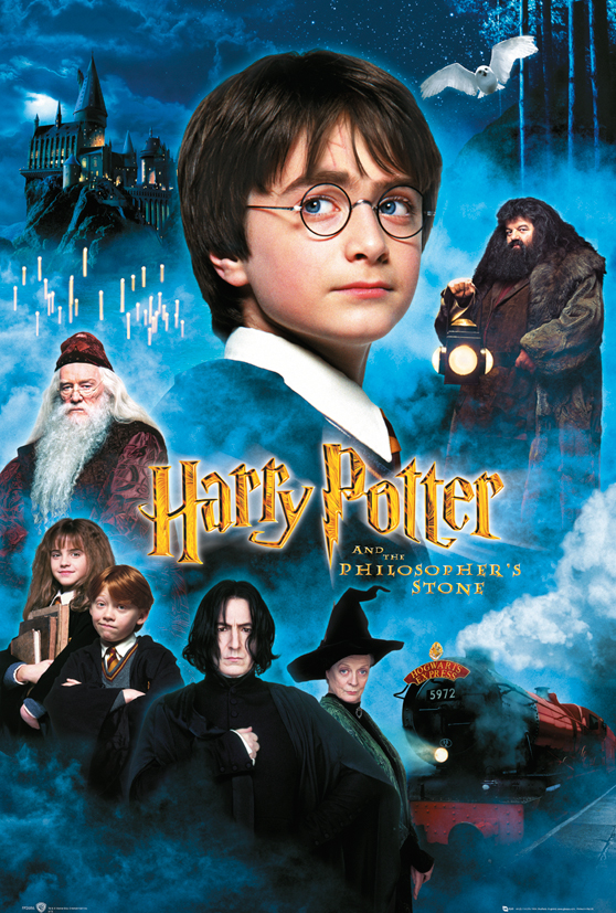  Harry Potter and the Sorcerer's Stone (Harry Potter và Hòn đá Phù thủy)