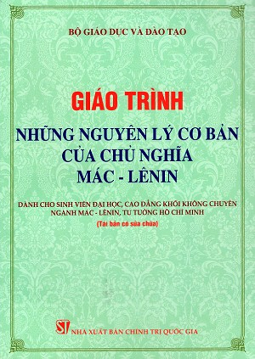 Giáo Trình Những Nguyên Lý Cơ Bản Của Chủ Nghĩa Mác – Lênin